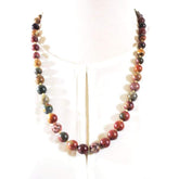 FBT - Picasso Jasper Graduated Handmade Necklace - FashionByTeresa